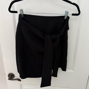 Wilfred Black Mini Skirt